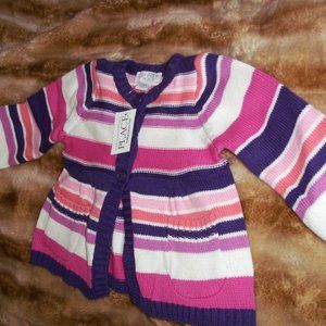 Childrens Place NEW Soft Knit Cardigan Sweater Infant Girls Size 12 Monthes